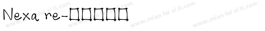 Nexa re字体转换